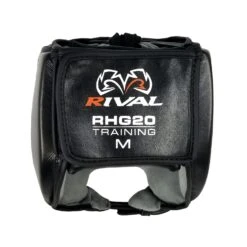 Rival Boxing RHG20 Headgear Head Guard Black -Boxing Equipment Store rival boxing headgear canada rhg20 black 3