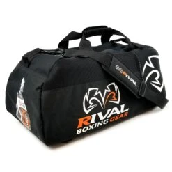 Rival Boxing RGB50 Convertible Duffle Gym Bag/Backpack -Boxing Equipment Store rivalgymbagdufflebackpackrgb50