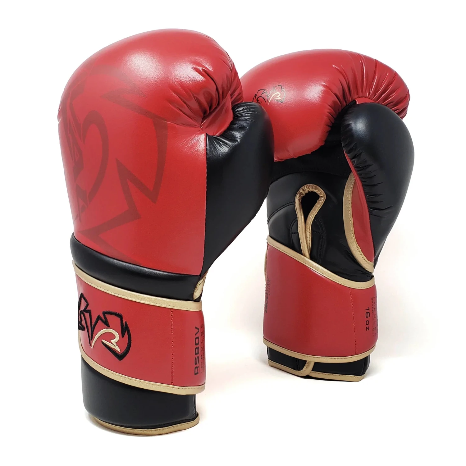 Rival Boxing RS80V Impulse Sparring Gloves Red/Black/Gold Rival Boxing RS80V Impulse Sparring Gloves Red/Black/Gold -Boxing Equipment Store rivalrb80vsparringglovesredblackgold1