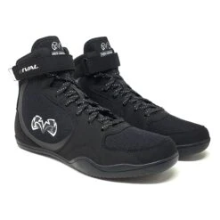 Rival Boxing RSX-Genesis 2.0 Boots Boxing Shoes Black -Boxing Equipment Store rsx genesis 2 black outside 1800x18003