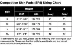 Fairtex SP5 Competition Shin Guards Instep Black -Boxing Equipment Store sp5 sizing chart template b1297837 26f8 413a 9deb ee33480ddfee