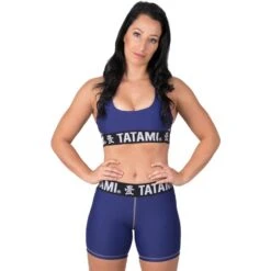 Tatami Fightwear Ladies Navy Minimal Vale Tudo Shorts -Boxing Equipment Store tatami ladies fightwear Blue Shorts fullset 1024x1024 8aba6597 8665 4942 9016 316e692aa4df